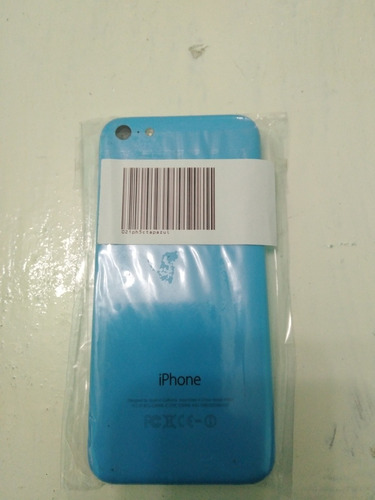Tapa Trasera Original De iPhone 5 Color Azul Con Aditamentos