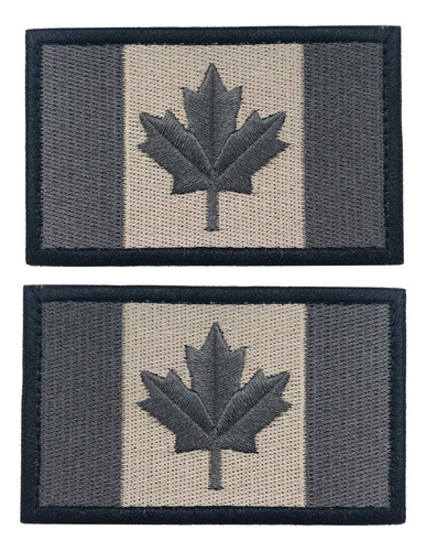 2 Piezas De Parches De Bandera De Canadá, Parche De Ba...