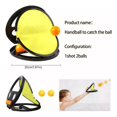 Juego De Lanzamiento De Bolas Doble Con Juguete Para Lanzar