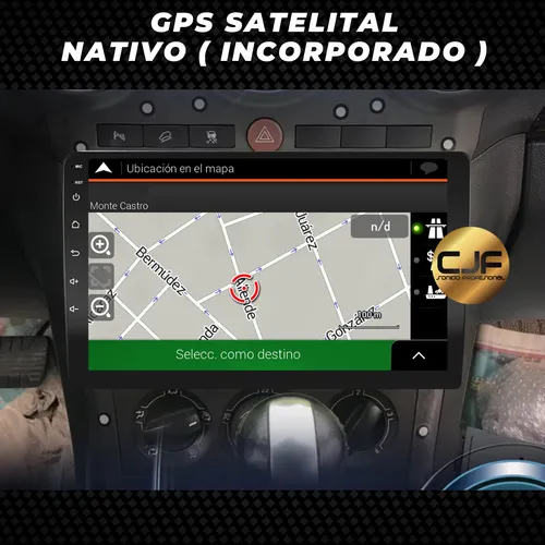 Pantalla Multimedia 10 Blauline 1050a Android Gps Wifi P Cjf