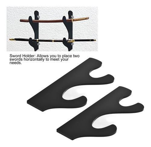 Soporte De Pared Para Katana, 1 Par, Espadas, Sable Láser Y
