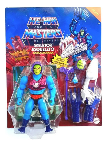 Muñeco Skeletor 14 Cm Master Of The Universe He Man - Mattel