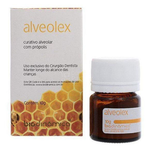 Curativo Alveolar Alveolex - Biodinâmica