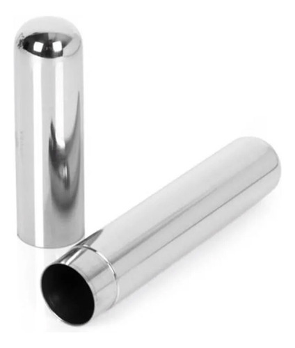 Estuche Metálico Portátil De Un Solo Tubo Para Cigarros