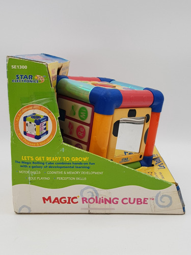 Cubo Didáctico Magic Rolling Cube Dañado 2002
