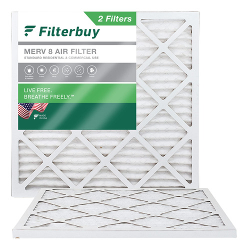 Filtro Aire Merv 8 X 1  Defensa Polvo 2 Plisado Para Hvac