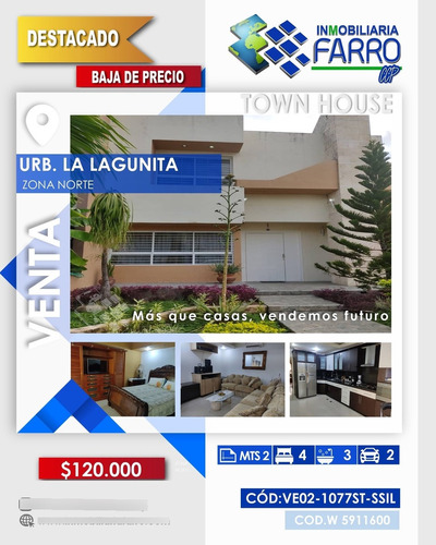 Imagen 1 de 26 de Se Vende Casa Urb. La Lagunita -tipuro Ve02-1077st-ssil