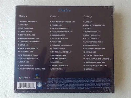 【保証書付】 Cd Dulce Versiones Originales 3 Cds (exitos) | MercadoLibre R\u0026B+ソウル