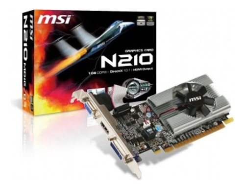 Tarjeta De Video Msi Nvidia Msi Geforce 210,1gb 64-bit Gddr3