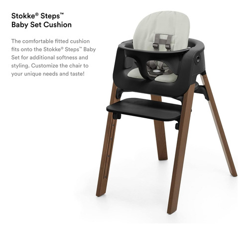 Stokke Steps Set Set Cushion, Soft Sage Pasos De Accesorios