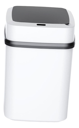 Cubo De Basura Automático De Gran Botón De Inducción 13l