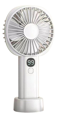 Wpd Ventilador De Mano Recargable 5 Gear Mute Soporte