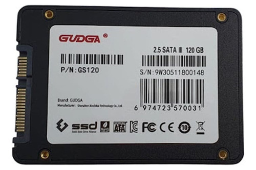 Gudga: Disco Solid State (ssd) 2.5 Sata Iii 120gb