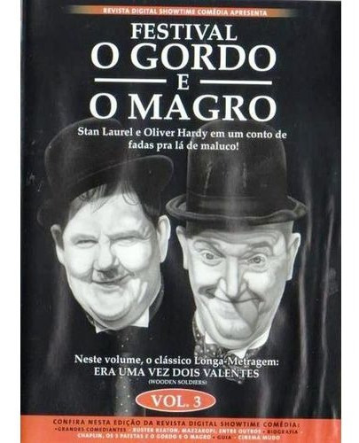 Dvd Original Festival O Gordo E O Magro - Vol. 3