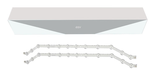 Kit 2 Barras De Led Compatível Tv Un32fh5203 Un32fh5203