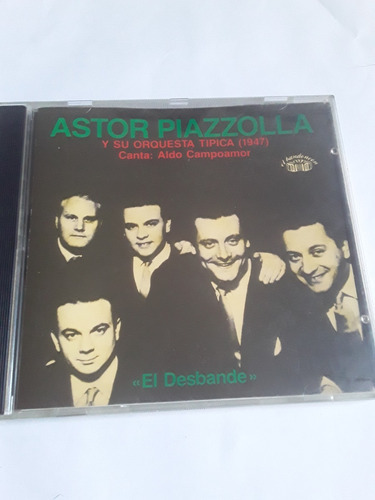 Astor Piazzolla Y Su Orquesta Típica El Desbande Cd / Kkt 