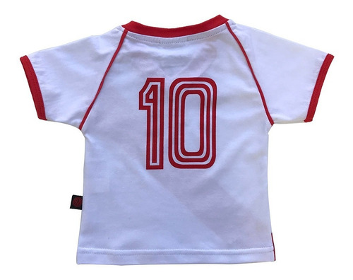 Imagen 2 de 6 de Conjunto De Bebe Retro River Plate Producto Oficial