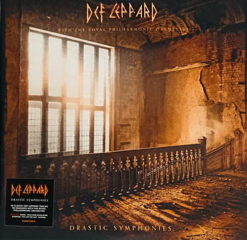 Def Leppard Drastic Symphonies 2lp's Vinyl (clear) Importado