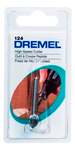 Fresa Alta Velocidad Dremel 124 Cónica 5/16