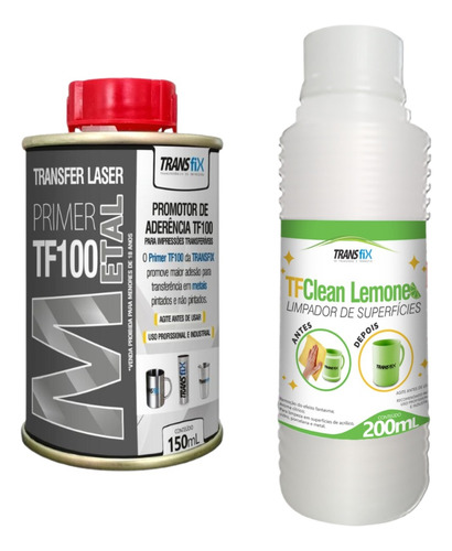  2 Transfer Laser Lemone + 1 Primer Metal Tf100 Transfix 