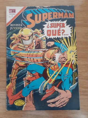 Cómic Superman Número 852 Editorial Novaro 1972