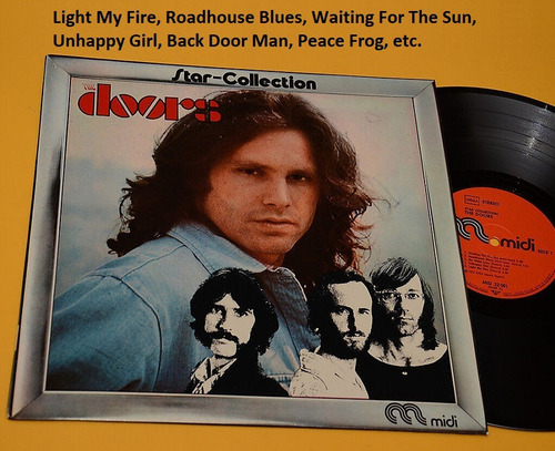 Vinilo The Doors Greatest Hits 1972 Light My Fire, Morrison