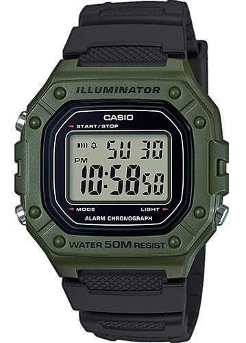 Reloj Casio Modelo W-218 Verde