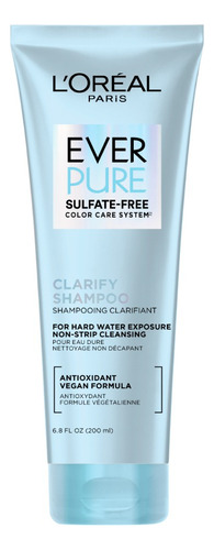  Shampoo Clarify & Restore L'Oréal Paris Ever Pure, 200 ml