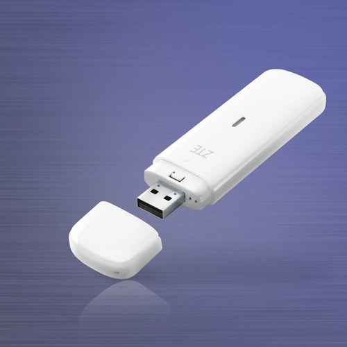 Zte Mf833v 4g Lte Usb Modem Dongle, Un Dispositivo Iot, Com. Color Blanco