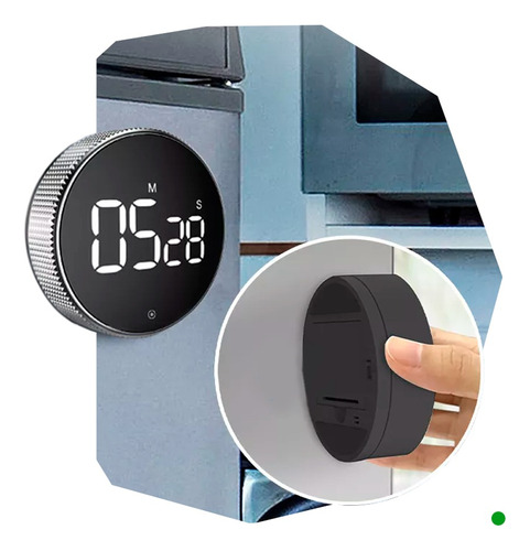 Temporizador Reloj Digital Cocina Alarma Cronómetro Gh5x