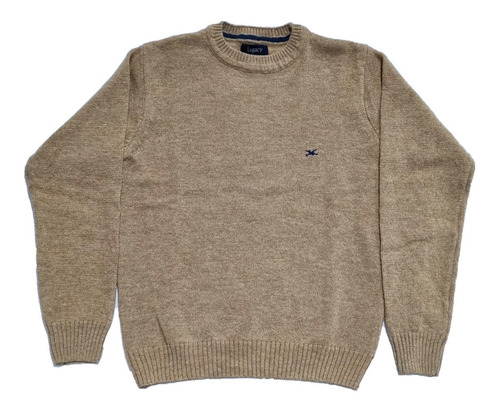 Sweater Legacy Escote Redondo Shetland 100% Lana