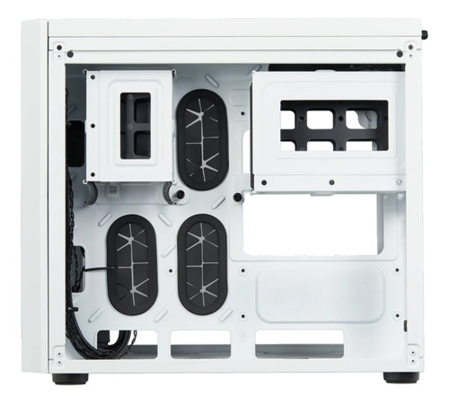 Gabinete Corsair Crystal 280x Rgb Vidrio Templado Icue White