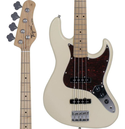 Baixo Tagima Tw73 Jazz Bass 4 Cordas Branco Contrabaixo