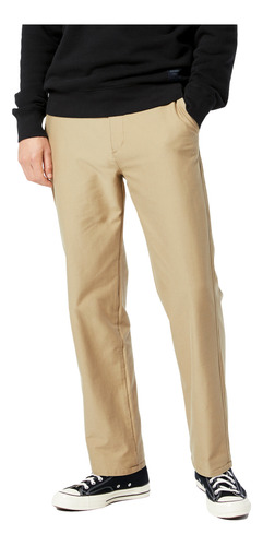 Pantalón Hombre Knit Chino Straight Fit Khaki Dockers