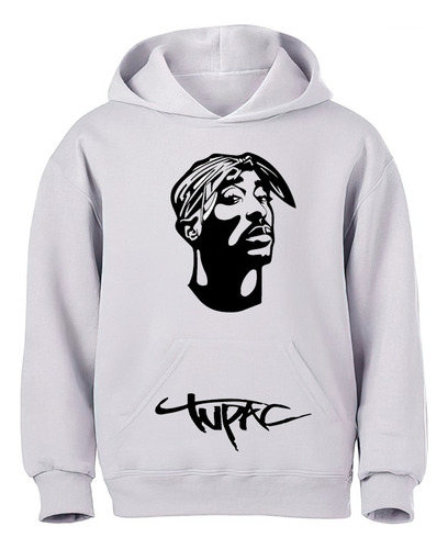 Poleron Estampado Con Diseño Tupac 