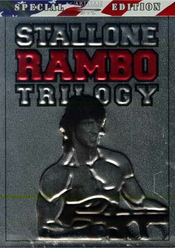 Dvd Rambo Trilogy / Incluye 3 Films