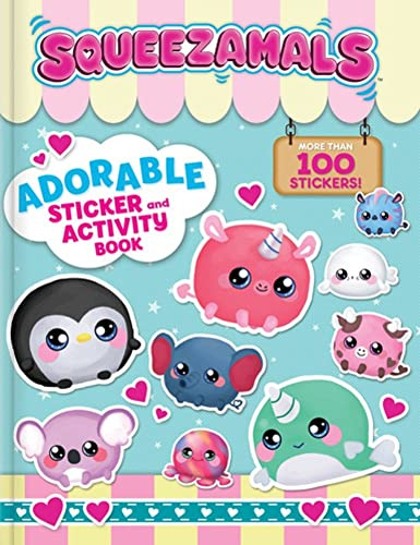 Libro Squeezamals: Adorable Sticker And Activity Book De Par