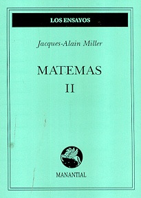 Matemas Ii - Jacques-alain Miller