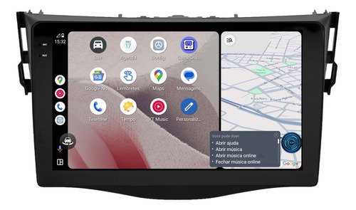 Multimidia Rav4 06/13 Proton G3 Android 14 8gb 128gb Voz 9p