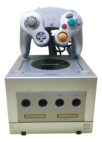 Consola Nintendo Gamecube | Plateada Con Accesorios (Reacondicionado)