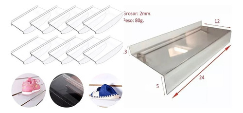 Estantes Acrilico , Panel Ranurado , Por Mayor Y Menor 