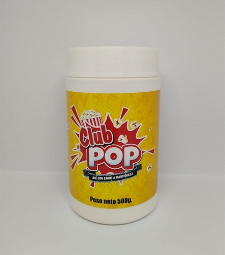 Sal Sabor A Mantequilla Club Pop 500 Gr