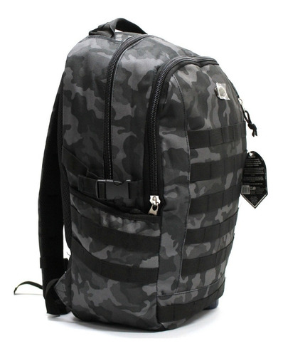 Mochila Bolsa Costas 35lts Camping - Camuflado Urban - Clio Cor Cinza-escuro Desenho do tecido Clio Sport