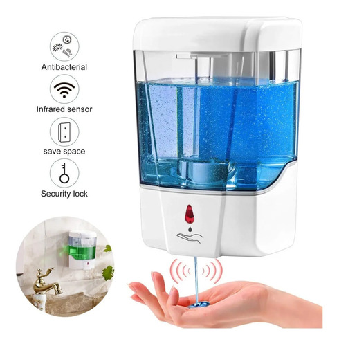 Dispensador De Gel Antibacterial  O Jabón Líquido Automatico