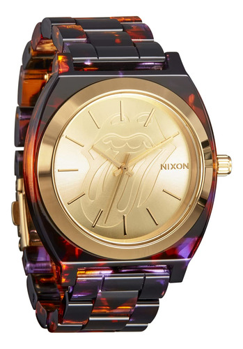 Reloj Time Teller De Rolling Stones En Acetato De Nixon