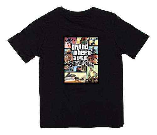 Remeras Infantiles Gta San Andreas |de Hoy No Pasa| 3