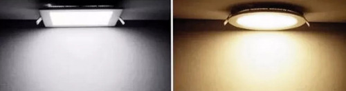 Panel Plafon Led 24w Spot Redondo Luz Blanco Calido Circular