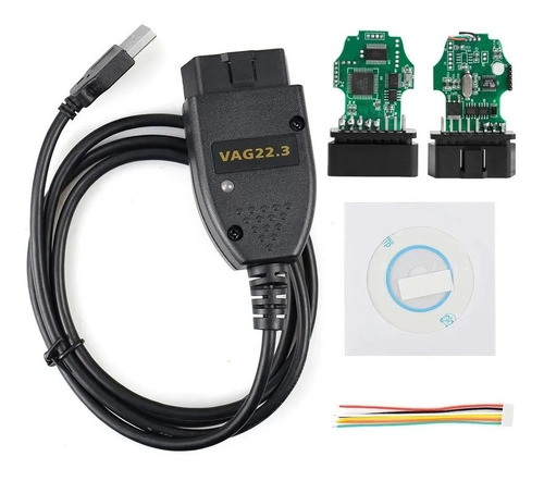 Imagen 1 de 8 de Scanner Compatible Con Vag Com Ultima Versión Vw Audi Seat