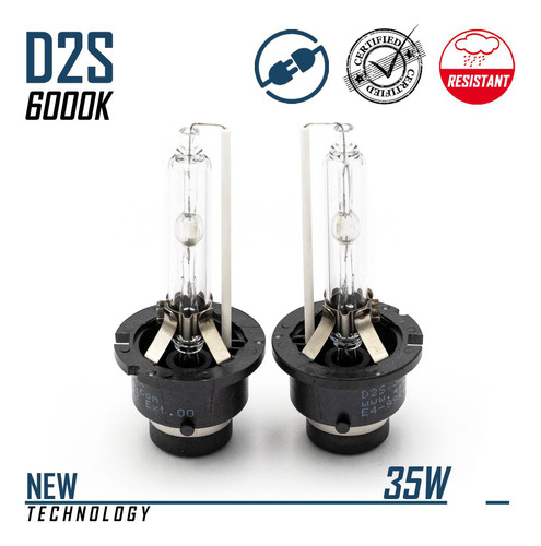 Kit Ampolletas D2s Xenon 35w 6000k Subaru Forester/ Sosegur