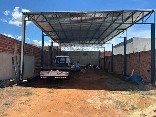 Ágio Lote Mais Galpão Com Luz E Água Todo Fechado
